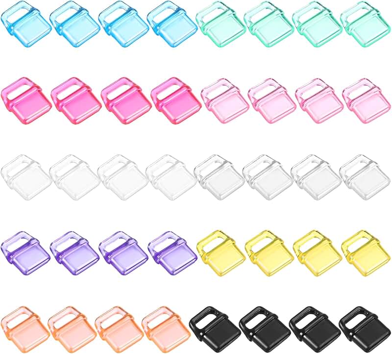 Colorful USB C Dust Plug Covers Pack of 40