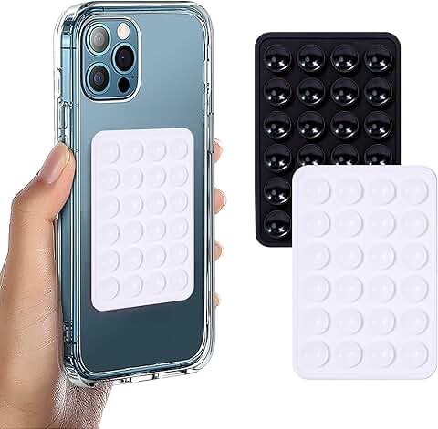 Silicone Phone Grip Mounts for Hands-Free Use