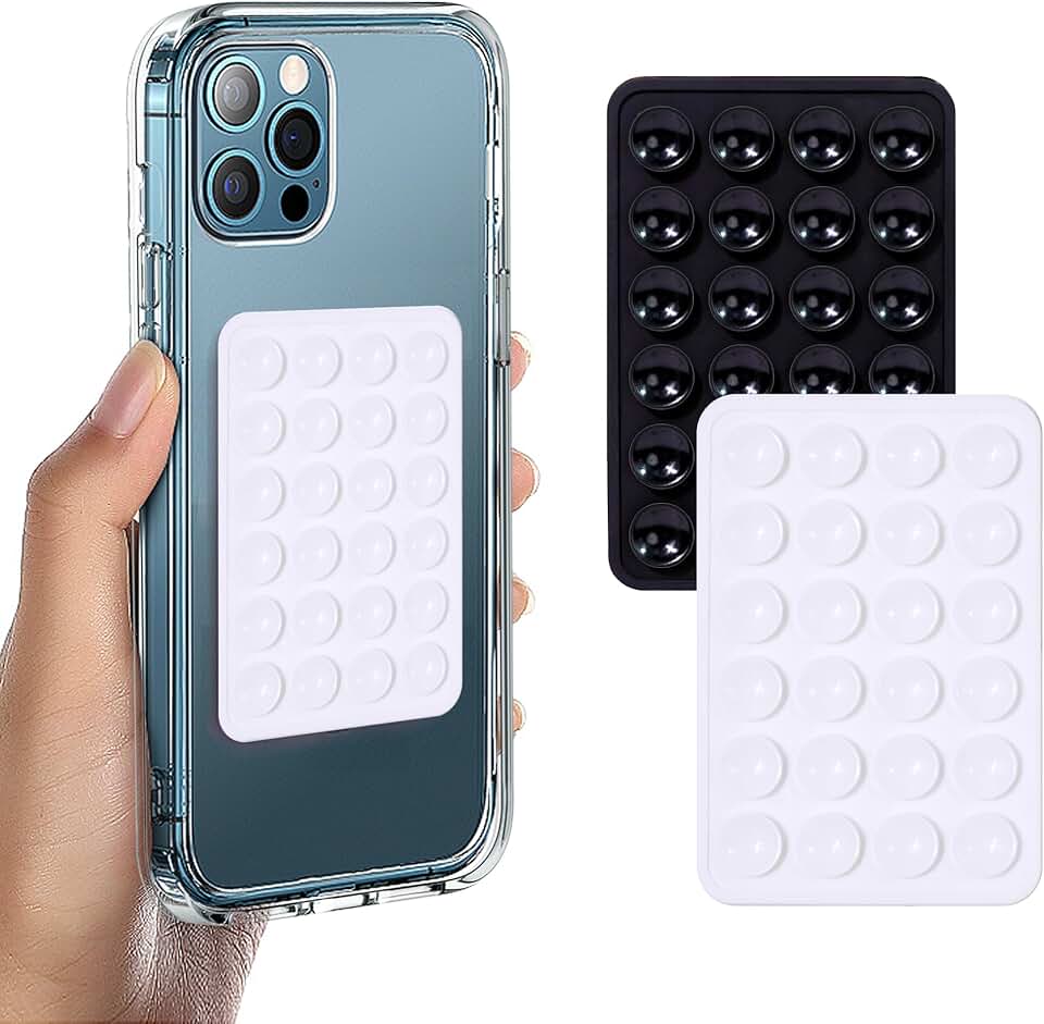 Silicone Phone Grip Mounts for Hands-Free Use