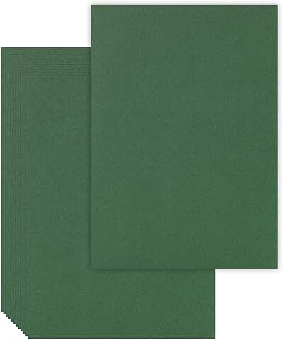 25 Heavy Duty Green Book Cover Boards for Binding