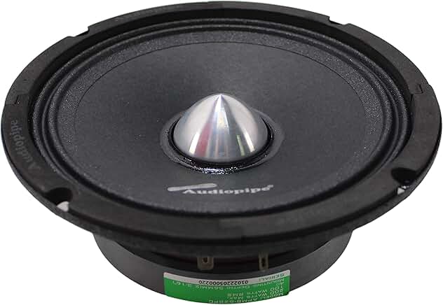6-inch 200W Low Mid Frequency Loudspeaker with Silver Dust Cap
