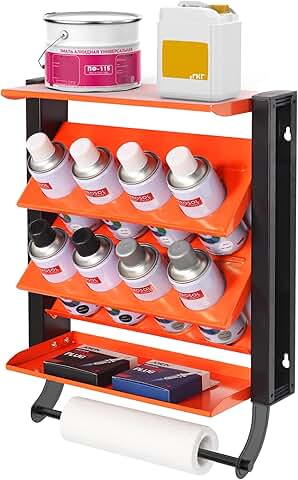 Heavy Duty Metal Wall Mount Paint Can Holder