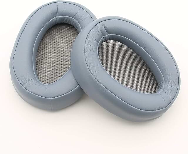 Soft Blue Ear Pads for Headphones