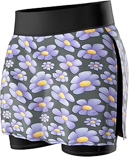 Lightweight Women's Athletic Skirt Shorts with Pockets