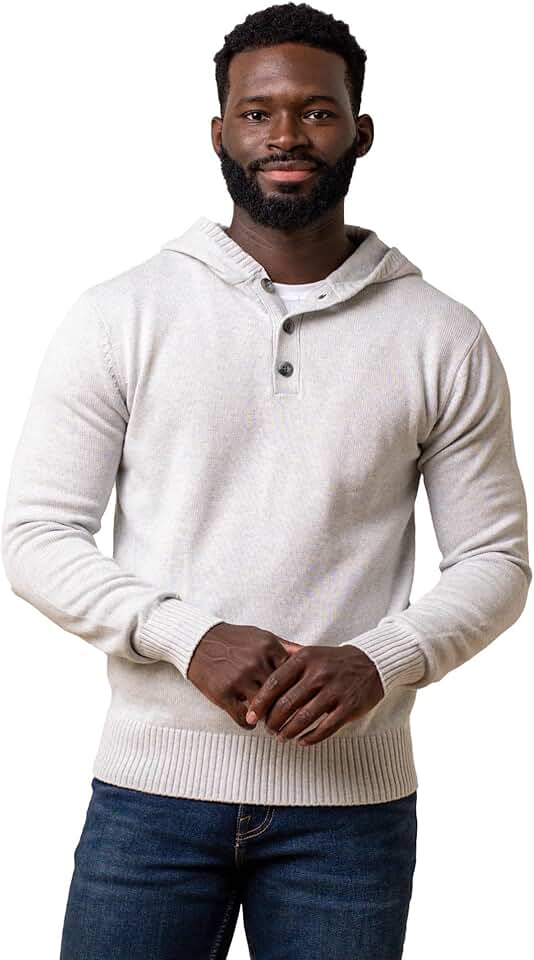 Boys' Hooded Pullover Sweater