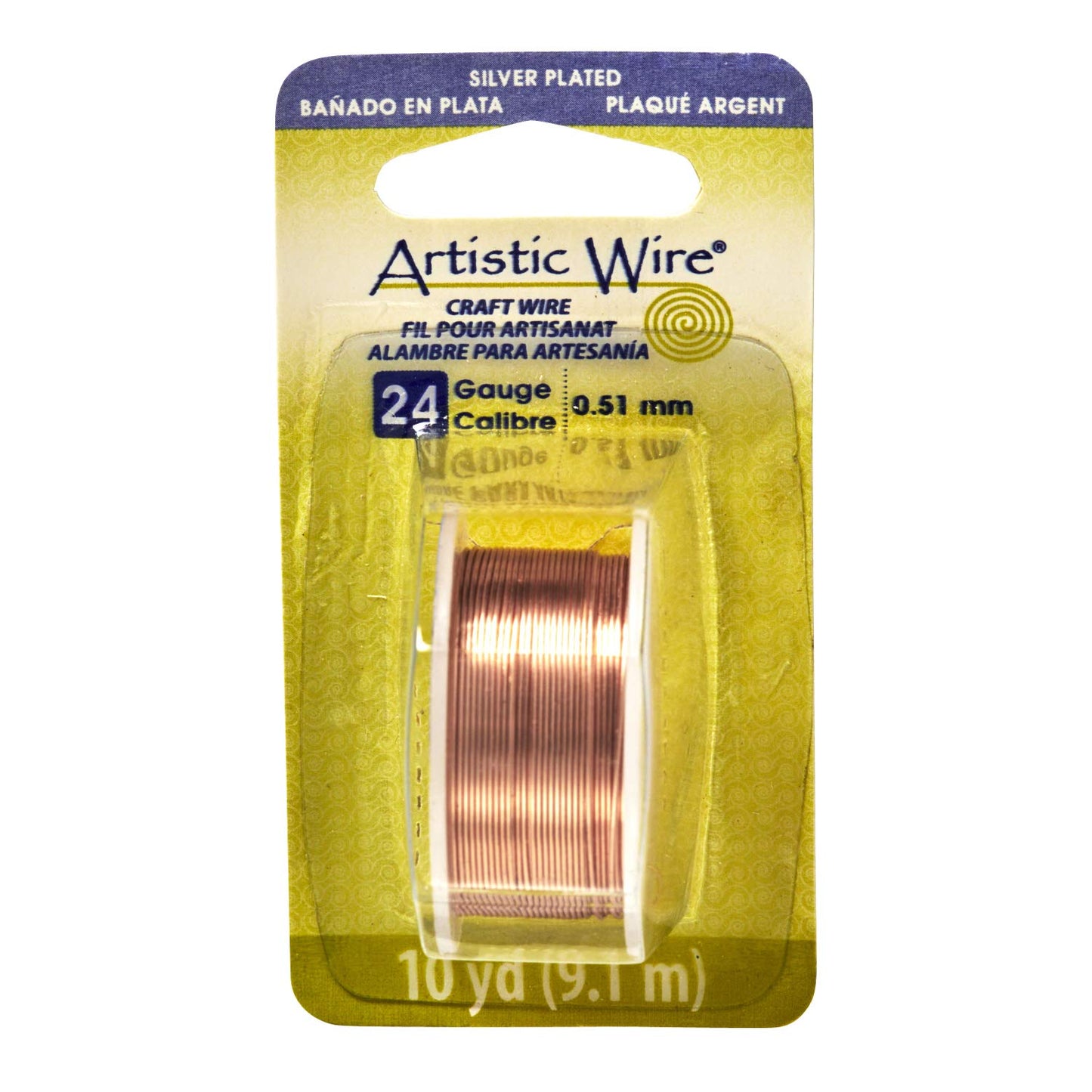 24 Gauge Rose Gold Wire for Jewelry and Crafts