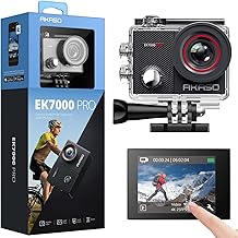 4K Action Camera with Touch Screen and Waterproof Case