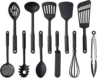 11-Piece Nylon Kitchen Utensil Set for Non-Stick Cookware