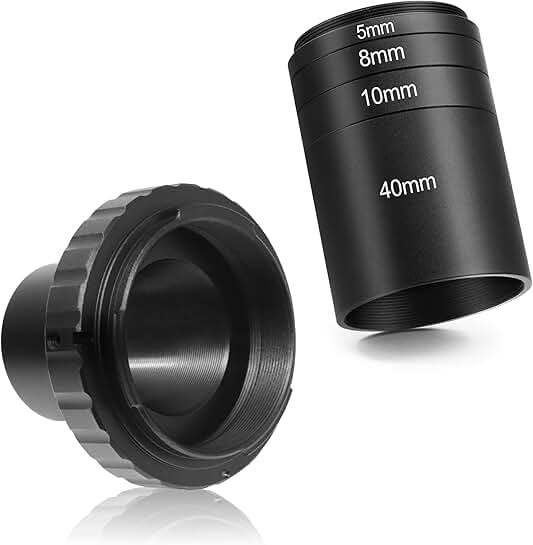 T2-Extension Tube Kit for Cameras and Eyepieces