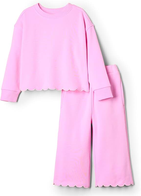 Toddler Girls' French Terry Pant and Top Set
