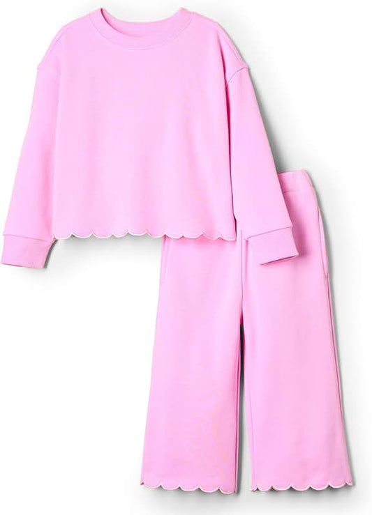 Toddler Girls' French Terry Pant and Top Set