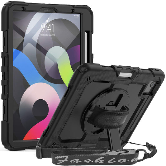 iPad Air 4th/5th Gen Case with Screen Protector in Black