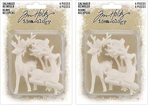 Holiday Salvaged Reindeer Set
