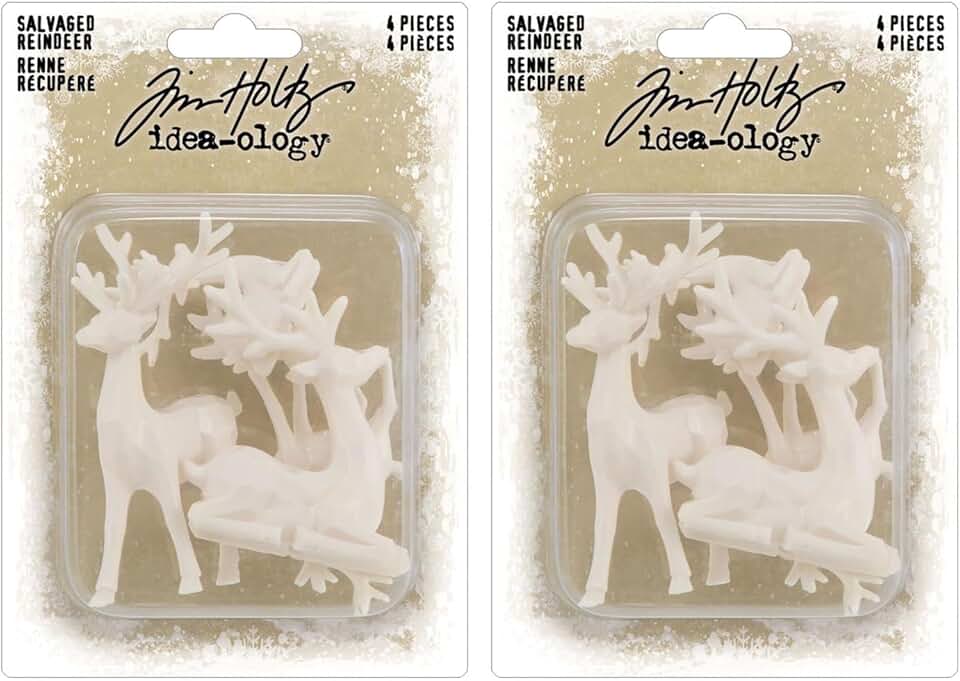 Holiday Salvaged Reindeer Set