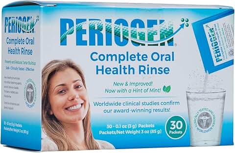 Periogen Oral Rinse Travel Packets