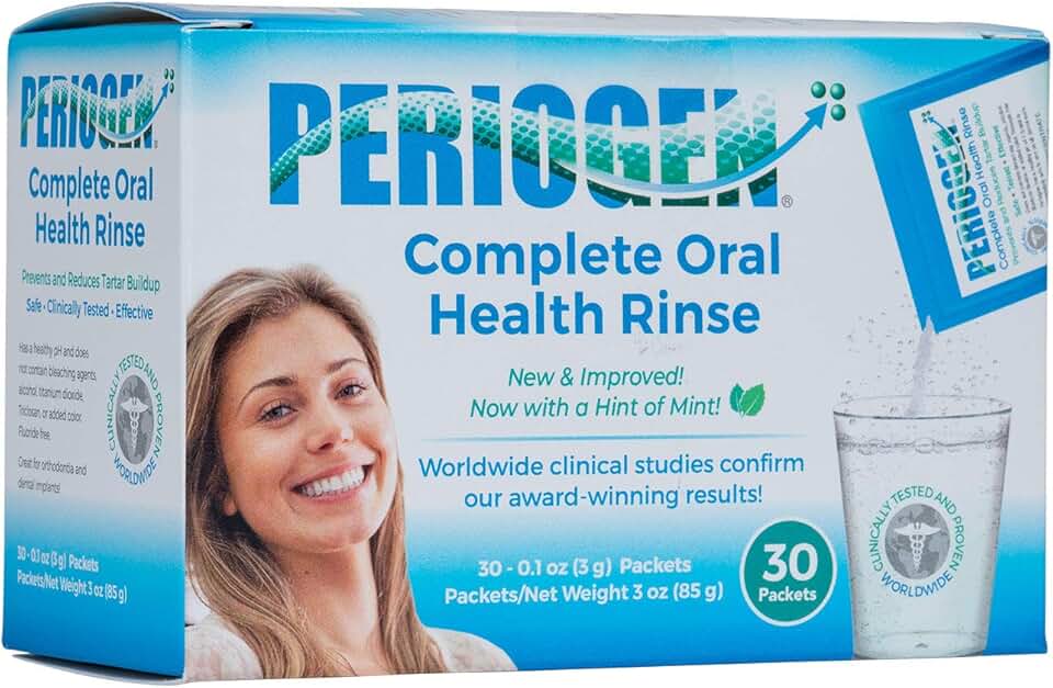 Periogen Oral Rinse Travel Packets
