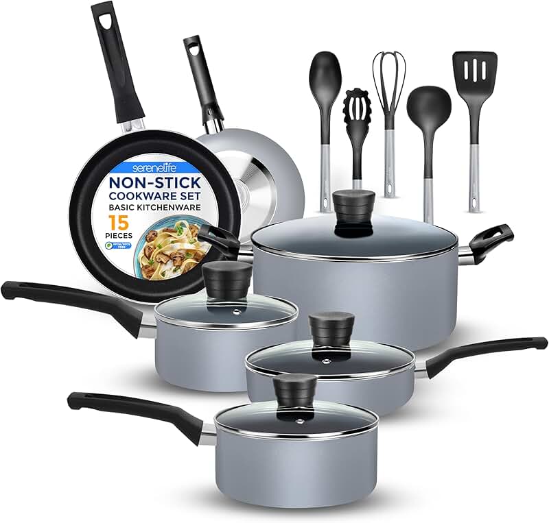 6-Piece Heat-Resistant Nylon Utensil Set