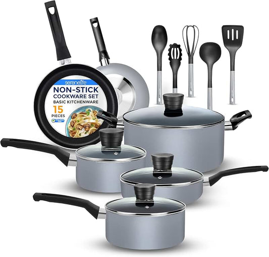 6-Piece Heat-Resistant Nylon Utensil Set