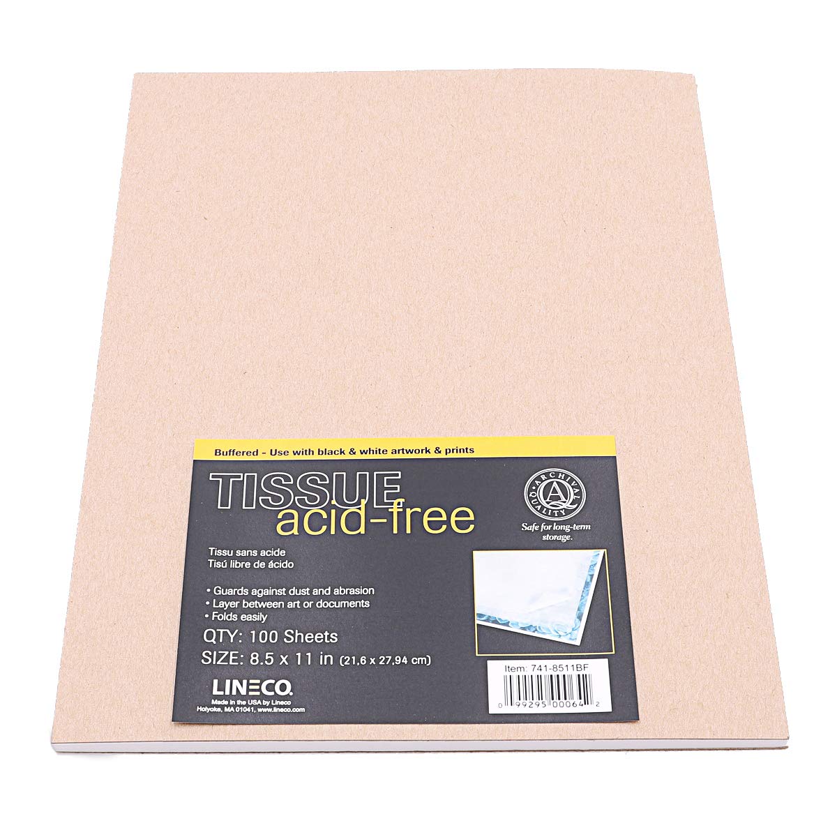 10 Pack Acid-Free Interleaving Tissue 8.5"x11"