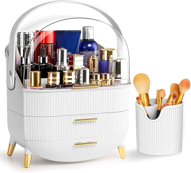 Makeup and Skincare Organizer with Drawers