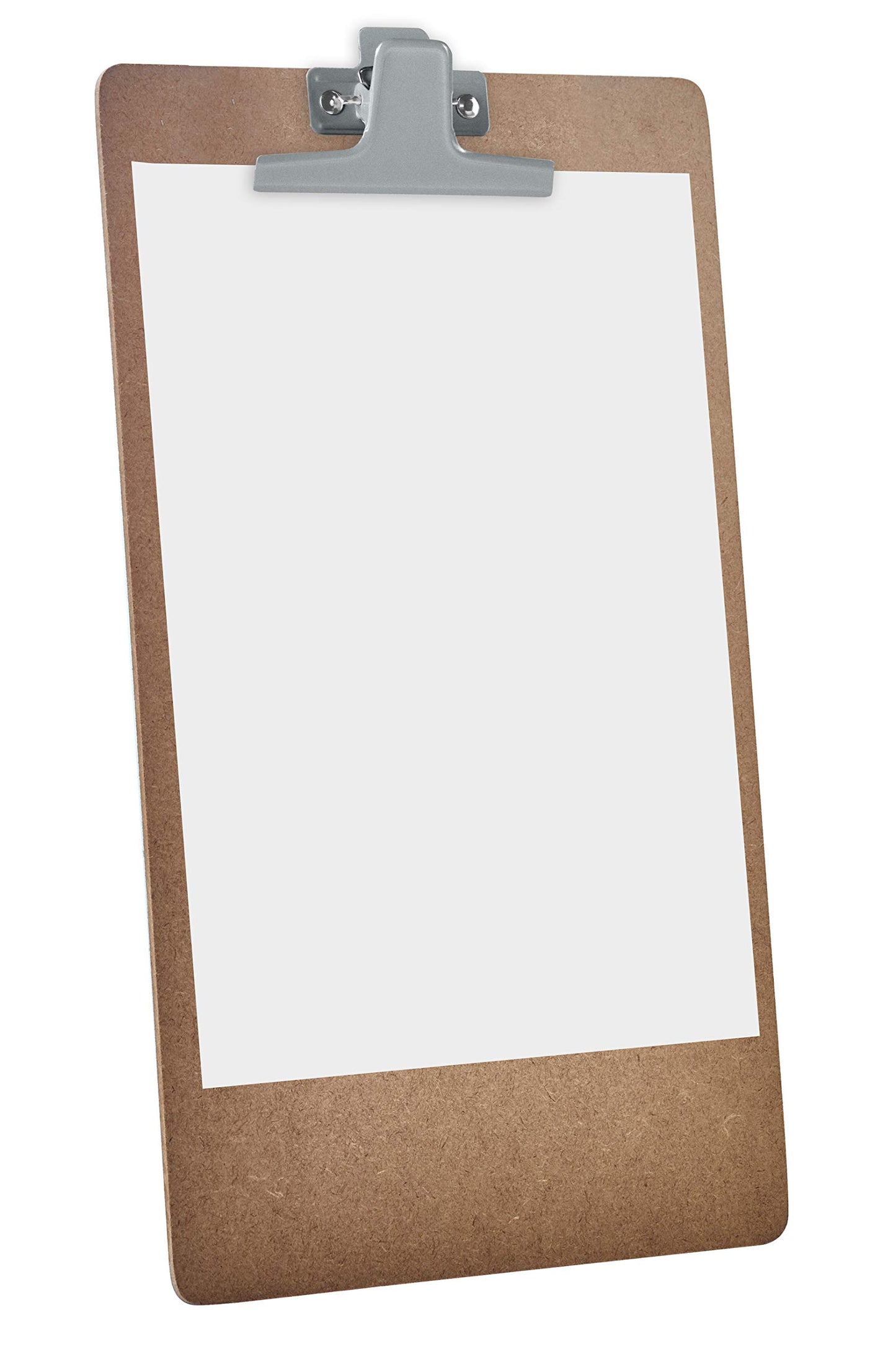 Legal Size Clipboard with Metal Clip, Pack of 6