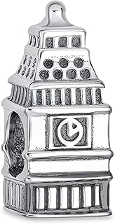 Eiffel Tower Landmark Dangle Charm for Women