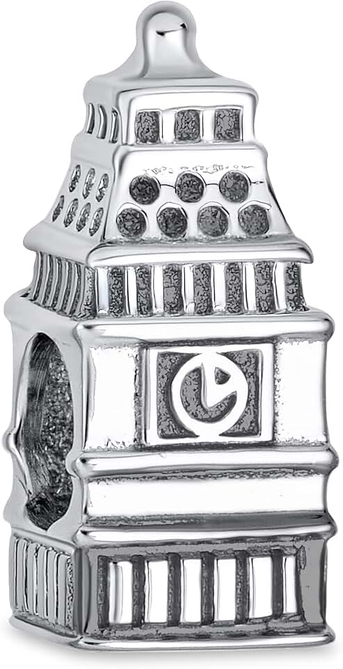 Eiffel Tower Landmark Dangle Charm for Women