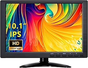 10.1 Inch Portable CCTV Monitor with Speakers and Multiple Inputs