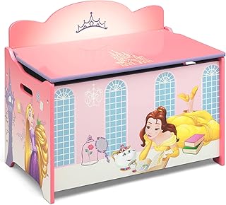 Deluxe Toy Box with Disney Princess Design