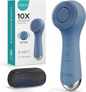 Face Scrubber with Spin and Vibration Cleansing Technology