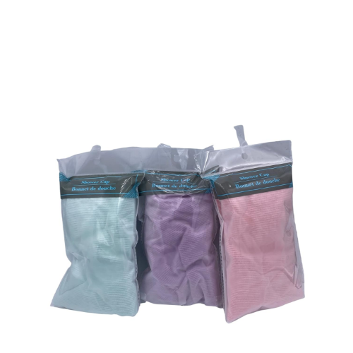 MODAIO-3 Pack, Shower Caps, Double Waterproof Layers Shower Cap, Reusable EVA Hair Caps for Hair Protection
