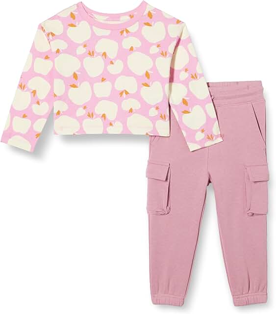 Girls' Long Sleeve T-Shirt and Pants Set