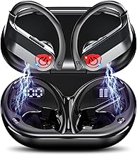 Wireless Open Ear Earbuds with Microphone and Charging Case