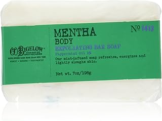 Mentha Body Exfoliating Bar Soap 7 oz