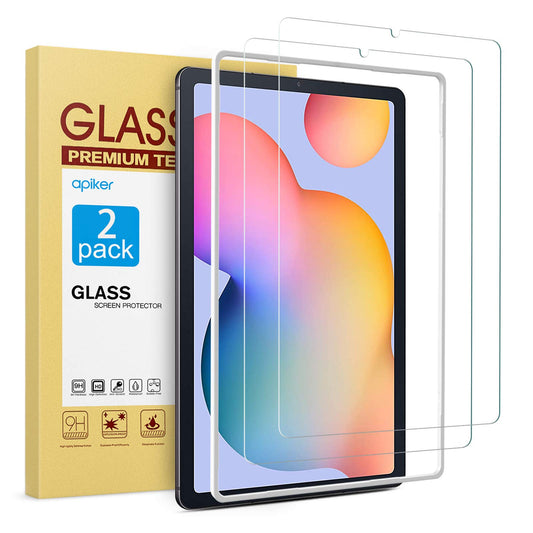 Two HD tempered glass protectors for Samsung Galaxy Tab S6 Lite 10.4 inch