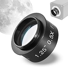 1.25" 0.5X Reducer Corrector for CCTV and Telescopes