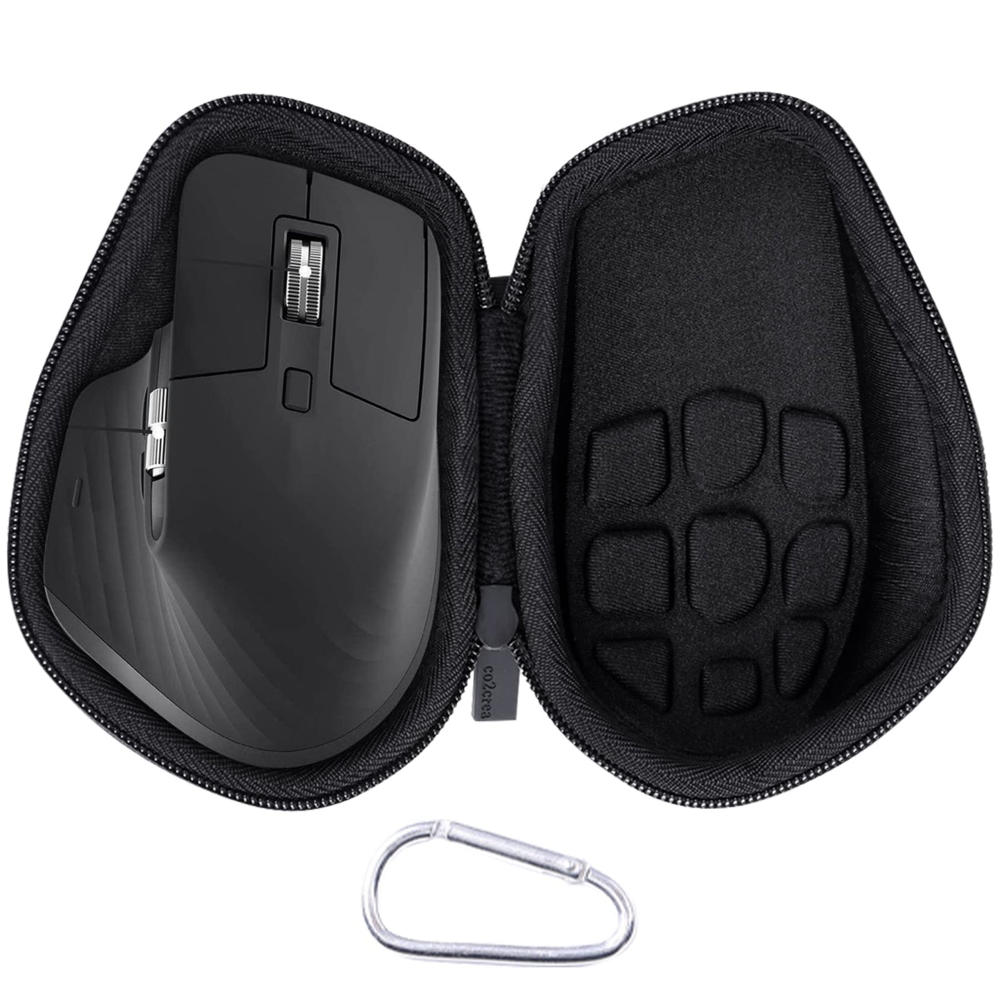 Hard Case Replacement for Logitech MX Master 3 Master 3S Advanced Wireless Mouse (Graphite Black Case)
