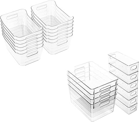 Plastic Storage Bins for Home and Office