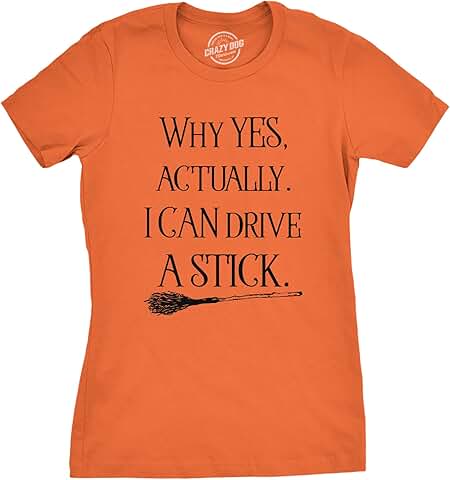 Women's Funny Halloween Witch T-Shirt