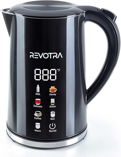 1.7L Electric Kettle with Stainless Steel Interior