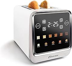 Touch Screen Toaster with Wide Slots and Multiple Settings