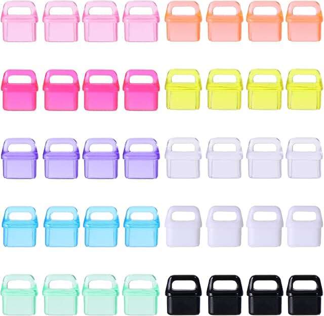 40 colorful USB C dust plugs for phones and tablets