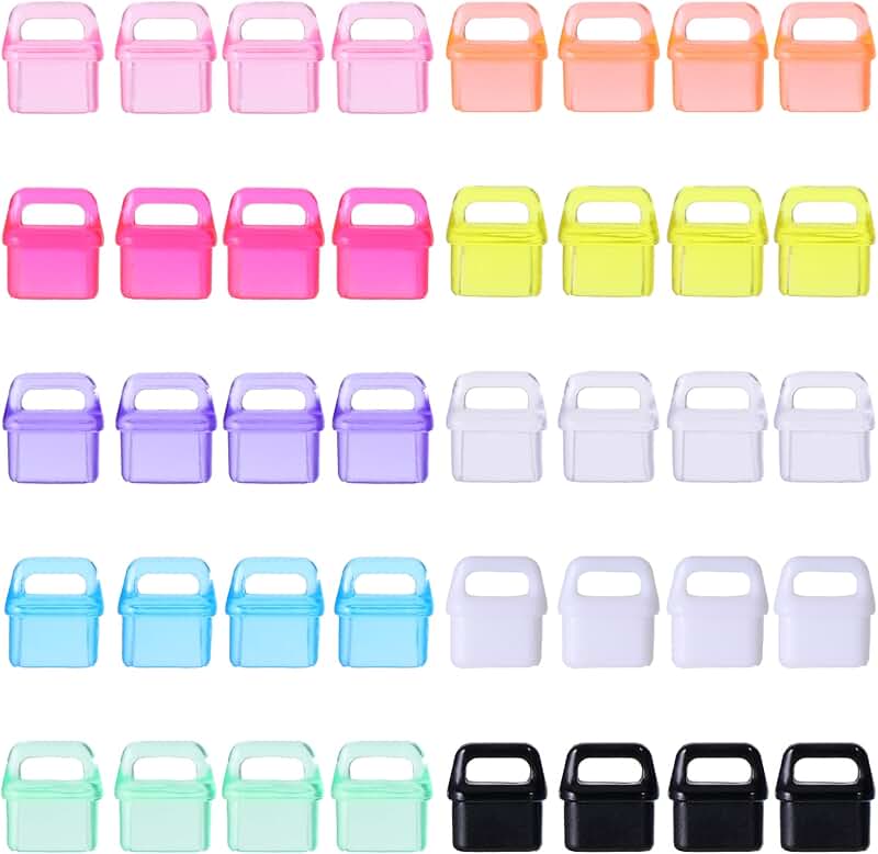 40 colorful USB C dust plugs for phones and tablets