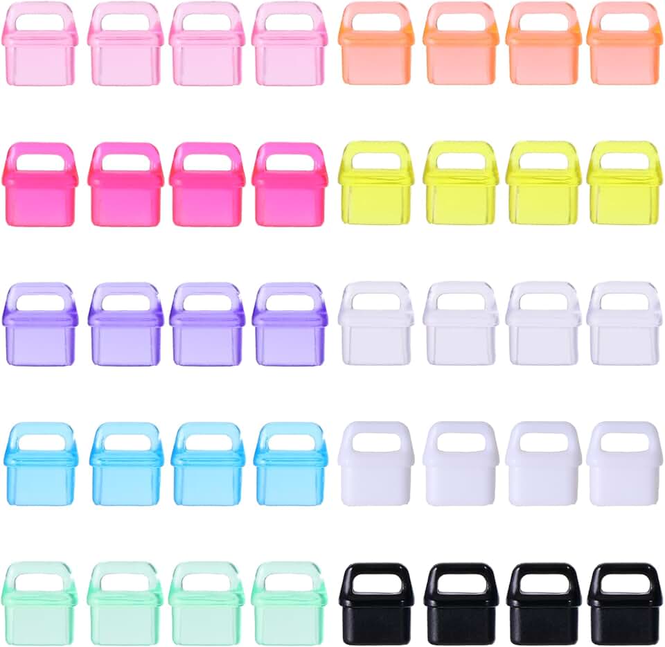 40 colorful USB C dust plugs for phones and tablets
