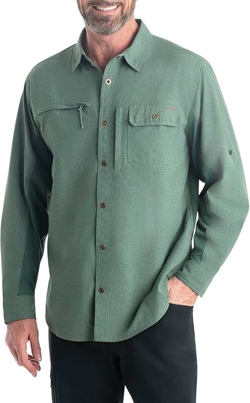 Men's Quick Dry Long Sleeve Sun Protection Shirt