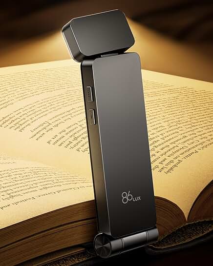 Rechargeable Clip-On LED Book Light with Dimming