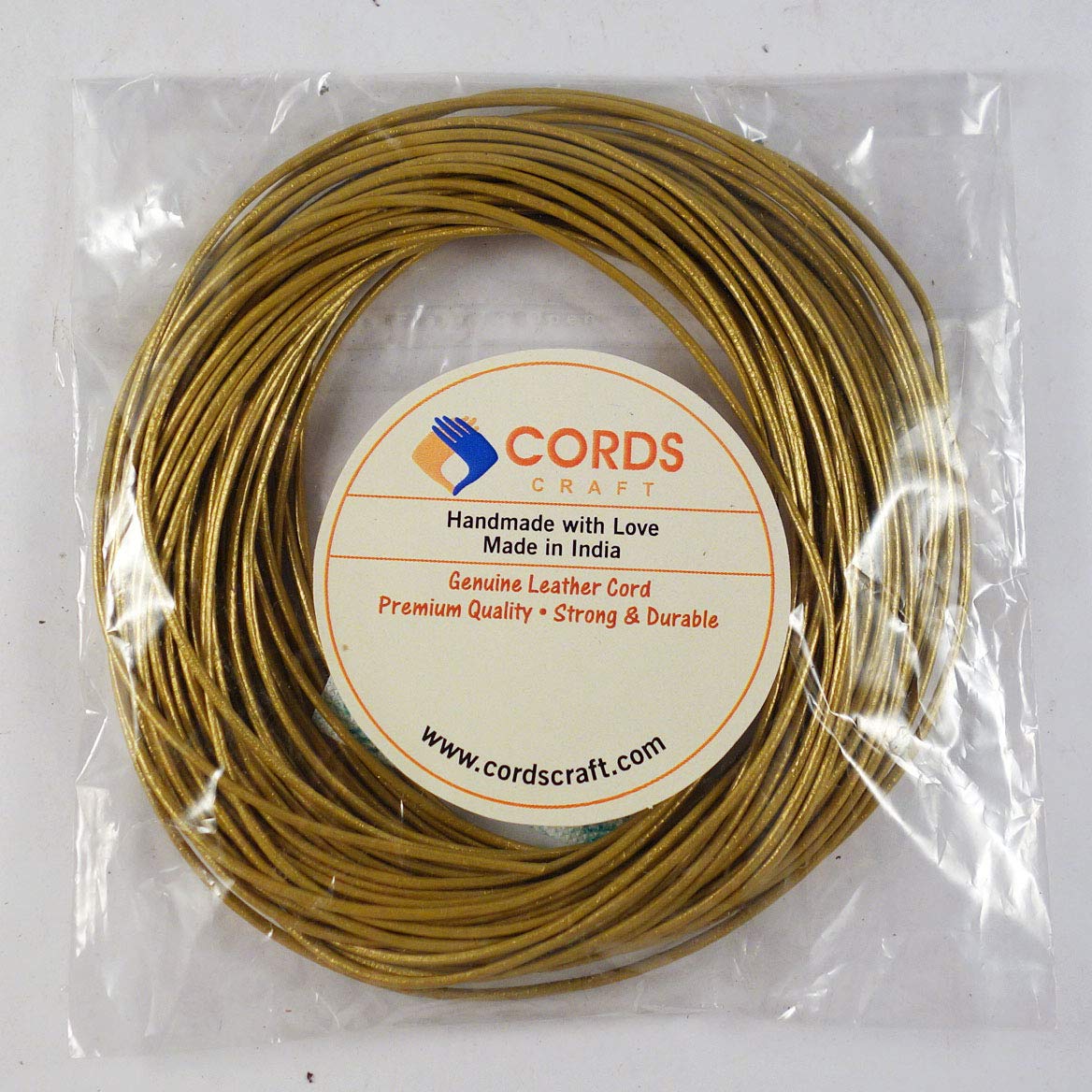 1.5mm Round Leather Cord for Jewelry and Crafts 10M