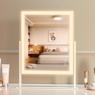 LED Vanity Mirror with Lights, Bluetooth, and Touch Control