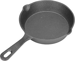 14cm Cast Iron Mini Flat Frying Pan