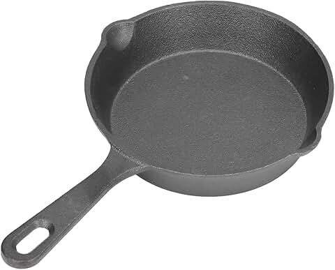 14cm Cast Iron Mini Flat Frying Pan
